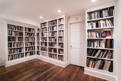 White-custom-bookcases-Philadelphia