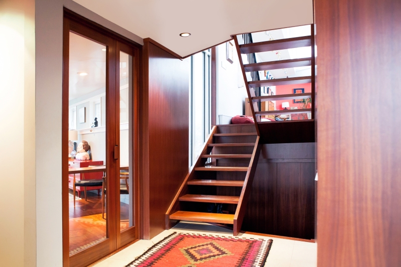 Interior-glass-mahogany-door