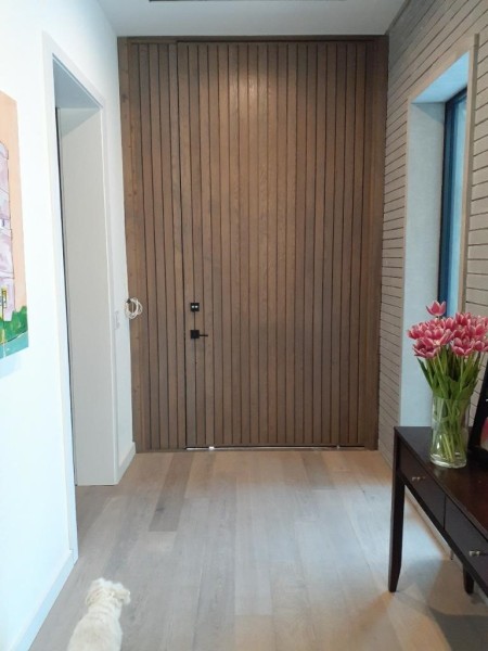Modern-oak-front-entry-door