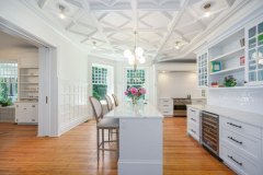 White-kitchen-island-custom-built